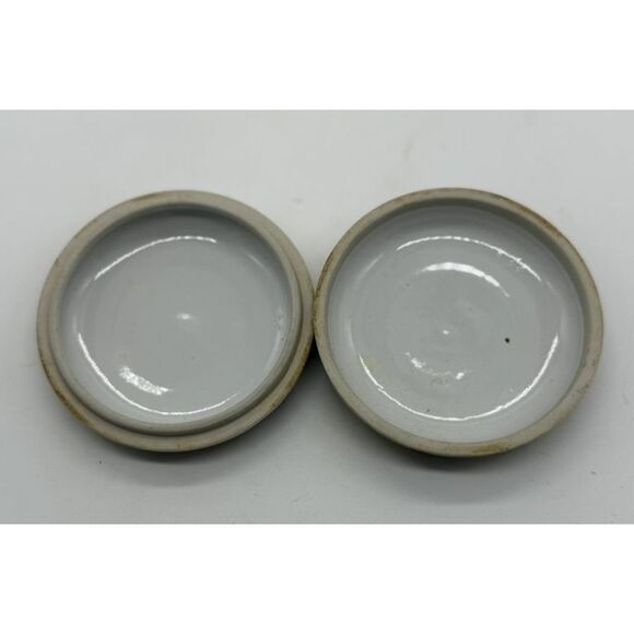 Prempracha Thai Benjarong Lidded Porcelain Box Hand Painted 3.5" Floral Jar Art - Picture 6 of 8
